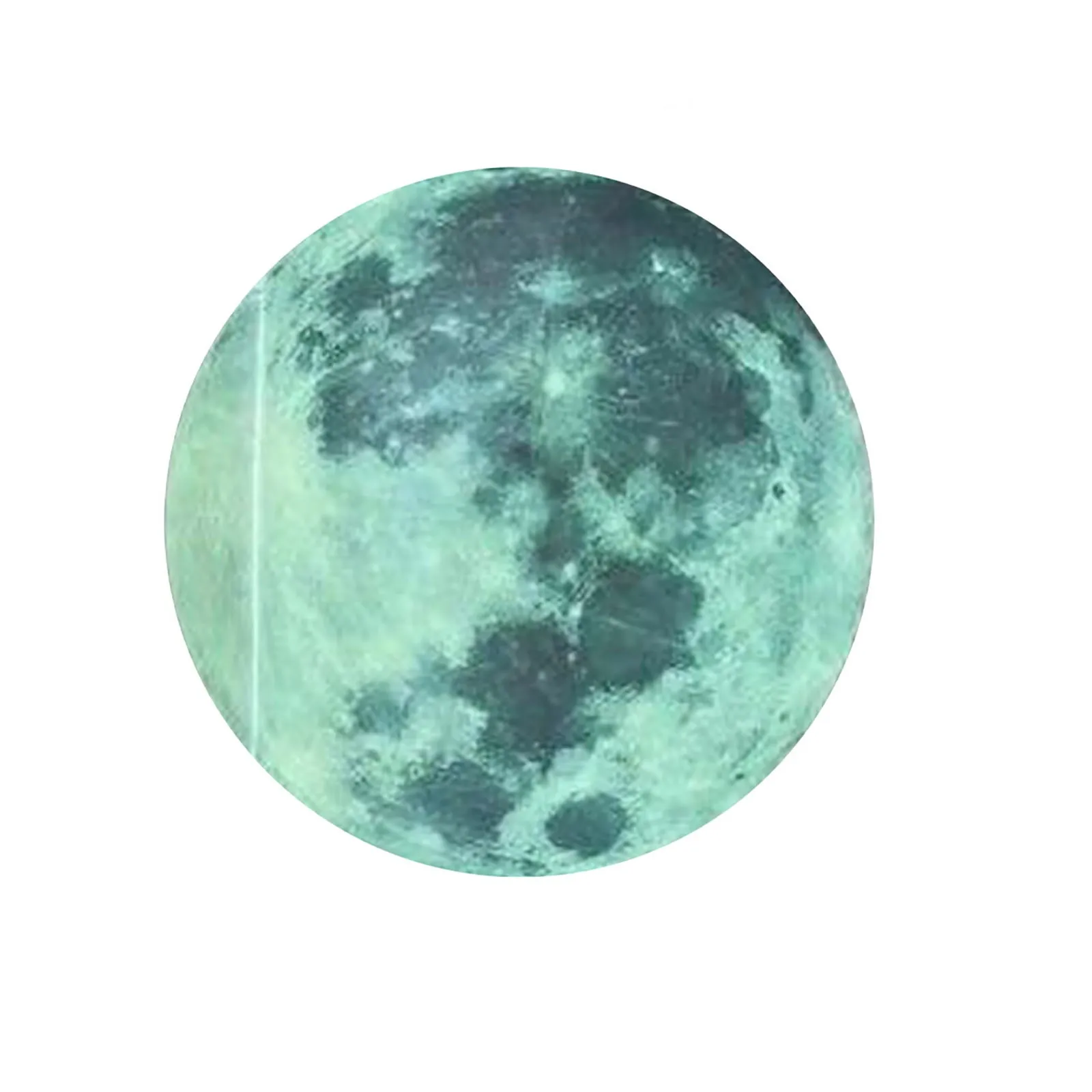 Large Moon Fluorescent Wall Sticker 5-20cm Removable Glow In The Dark Sticker Wall Sticker Kids Room Decoration Home Decor