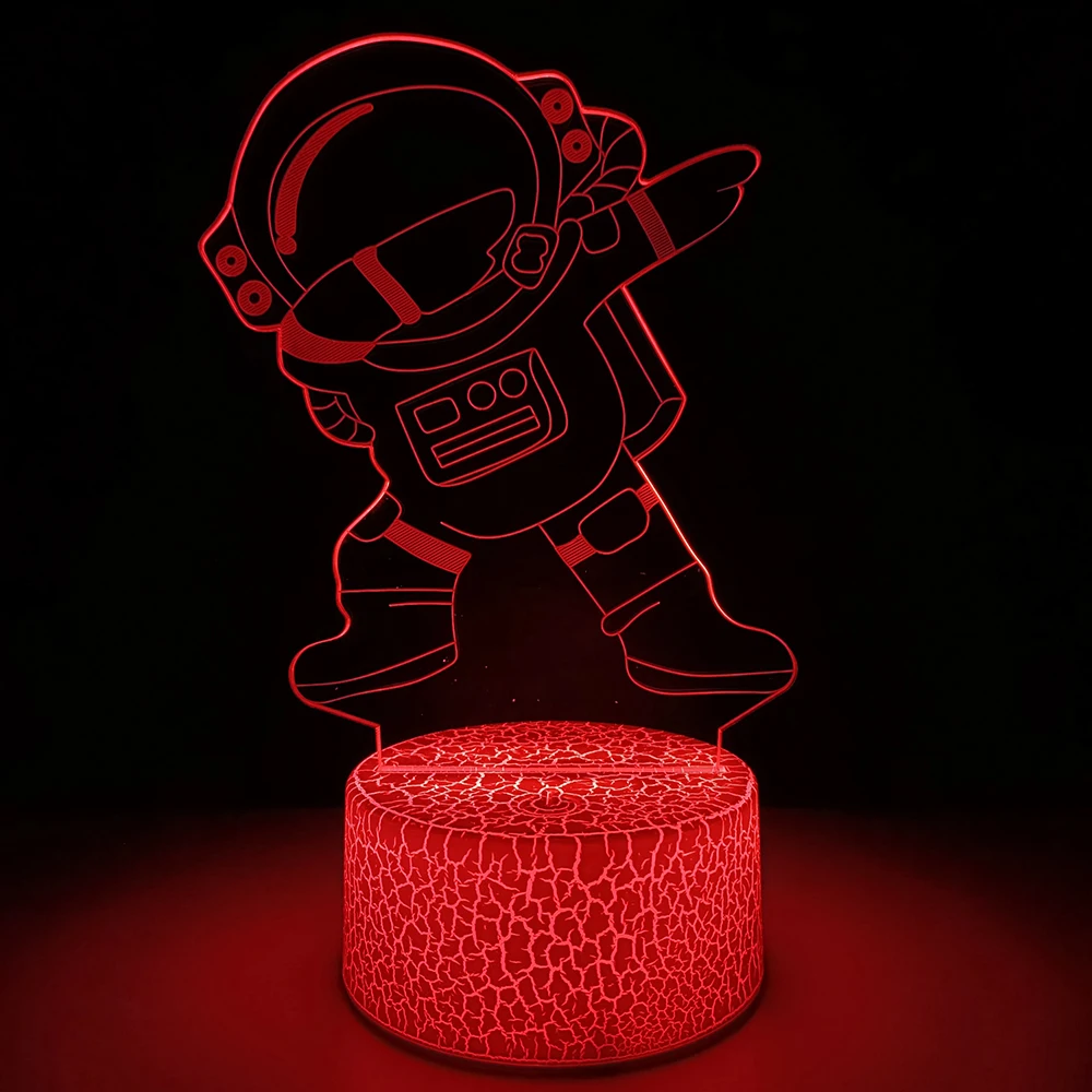 Astronaut Space Themed 3D Led Night Light Spaceman Dimmable Atmosphere Table Lamp Children Bed Room Decor Christmas Gifts Astronaut Space Themed 3D Led Night Light Spaceman Dimmable Atmosphere Table Lamp Children Bed Room Decor Christmas Gifts