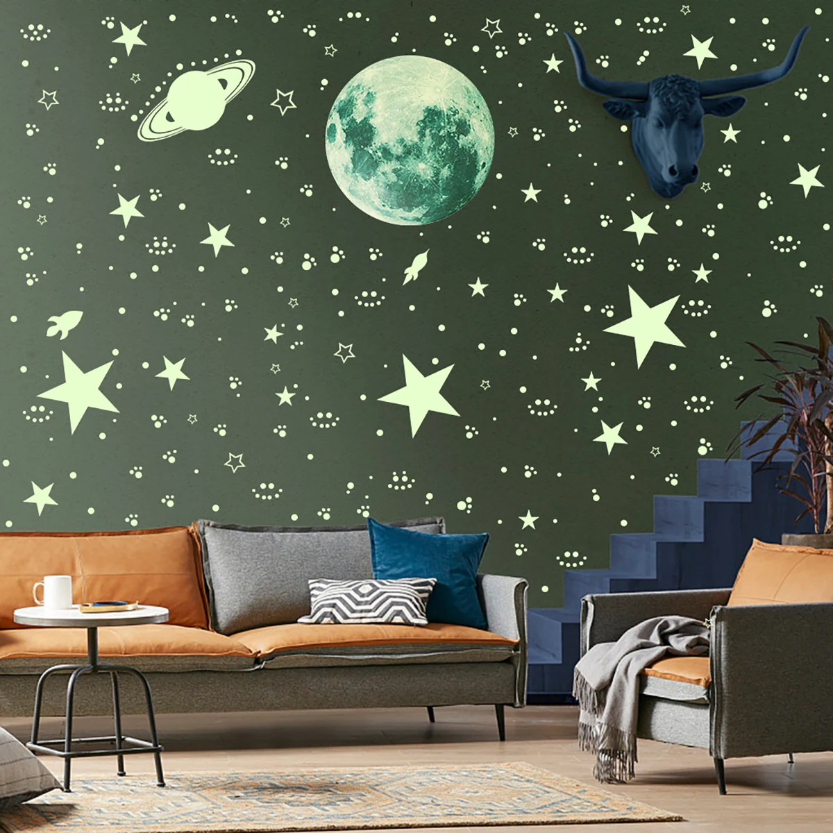 947Pcs Glow in The Dark Stars Stickers Luminous Moon Planet Spaceship Wall Decals Fluorescent Star Ceiling Sticker for Home 947Pcs Glow in The Dark Stars Stickers Luminous Moon Planet Spaceship Wall Decals Fluorescent Star Ceiling Sticker for Home