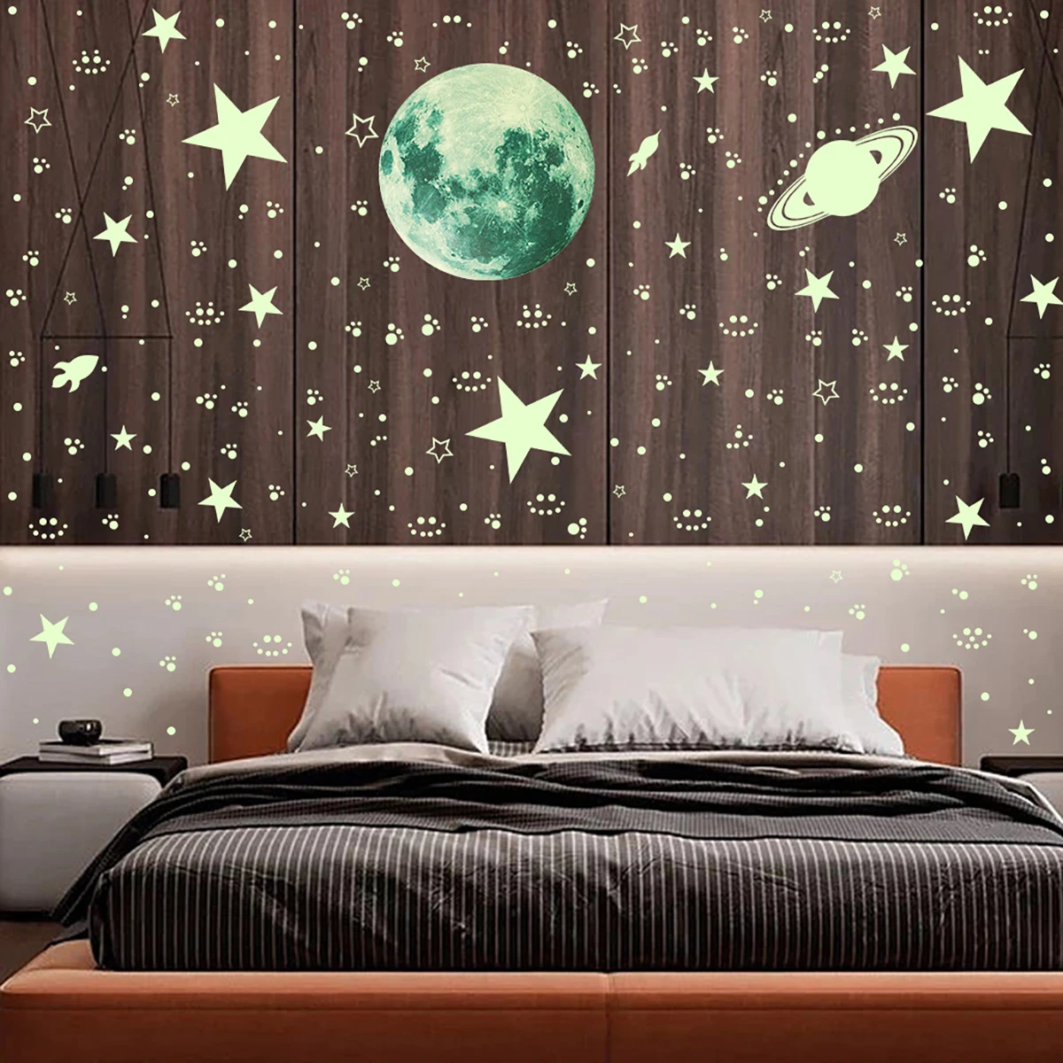 947Pcs Glow in The Dark Stars Stickers Luminous Moon Planet Spaceship Wall Decals Fluorescent Star Ceiling Sticker for Home 947Pcs Glow in The Dark Stars Stickers Luminous Moon Planet Spaceship Wall Decals Fluorescent Star Ceiling Sticker for Home