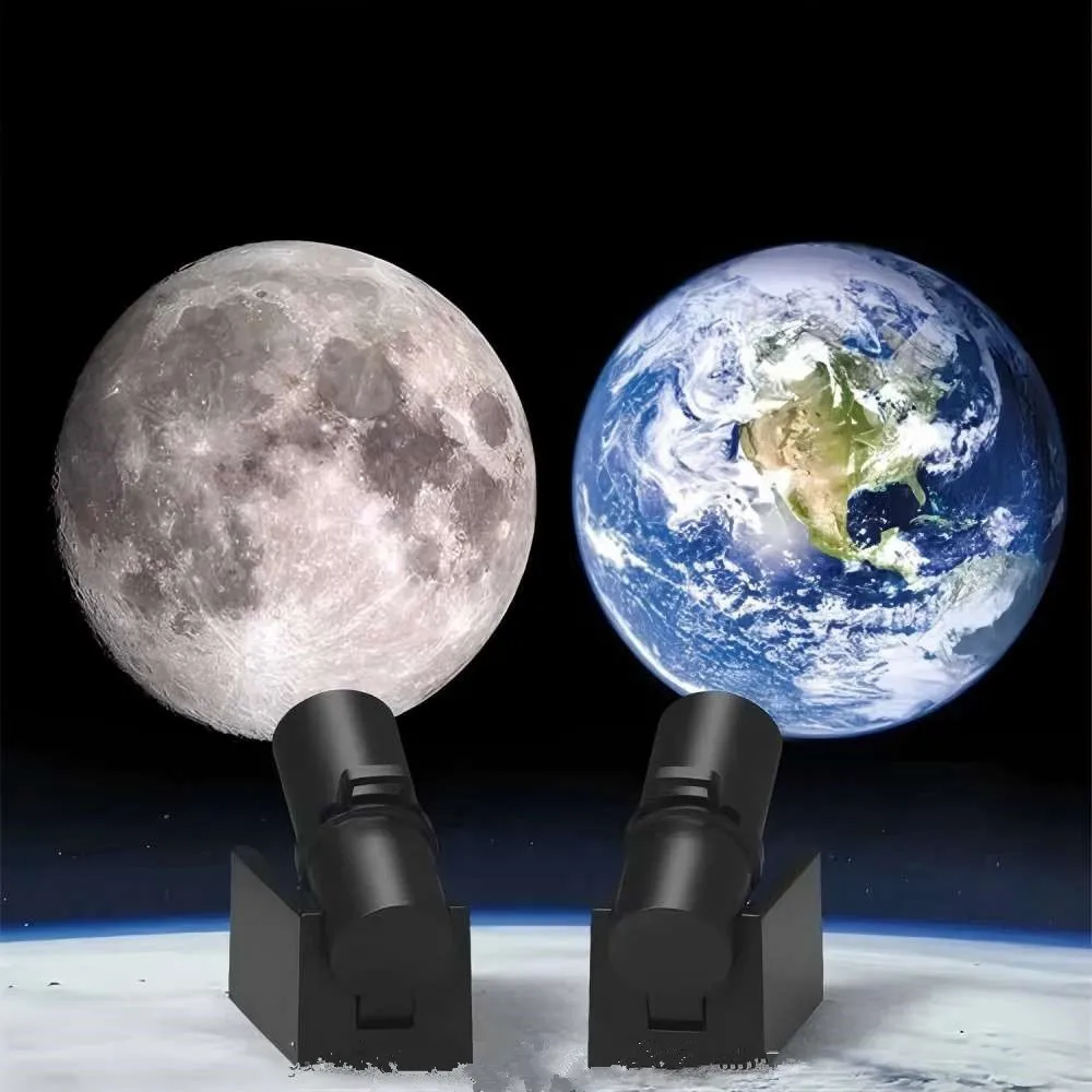 Earth Moon Light Ins Moon Projector Light Rechargeable Star Projector Planet Projector Led Star Galaxy Lamp Bedroom Background